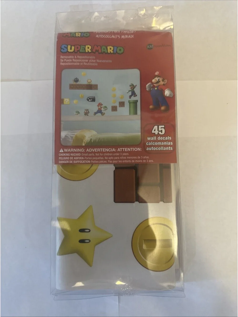 super mario wall decals stickers